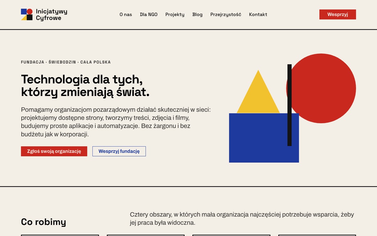 Strona Fundacja Inicjatywy Cyfrowe