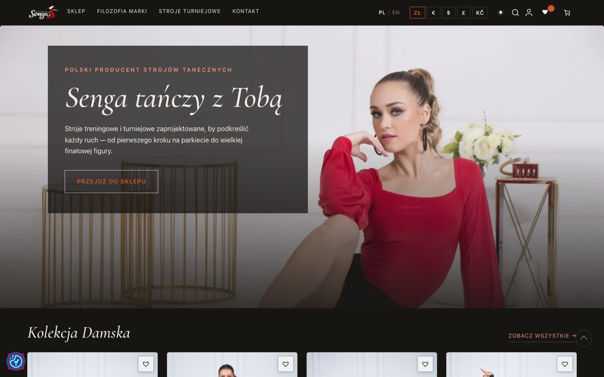 Strona Senga Dancewear